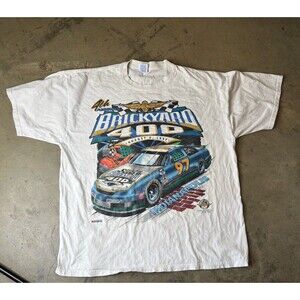 Vintage 1997 Brickyard 400 Racing T-Shirt Indianapolis Speedway NASCAR Size XL